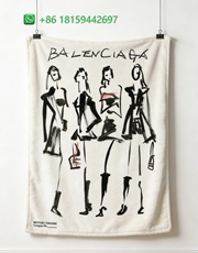 Balenciaga Throw Blankets